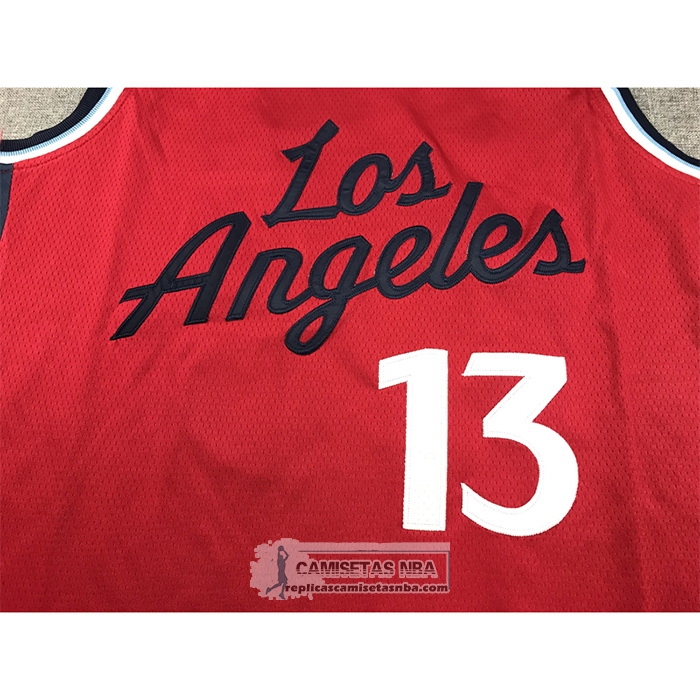 Camiseta Los Angeles Clippers Paul George NO 13 Statement 2024-25 Rojo
